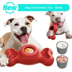 dog enrichment toy bone
