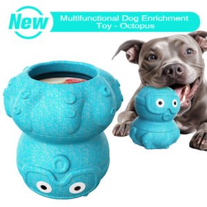 multifunctional dog enrichment toy octopus