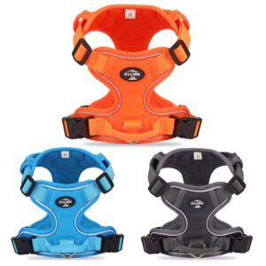 bdh0005 dog traction rope vest pet chest strap anti breakaway large dog chest strap reflective dog walking rope