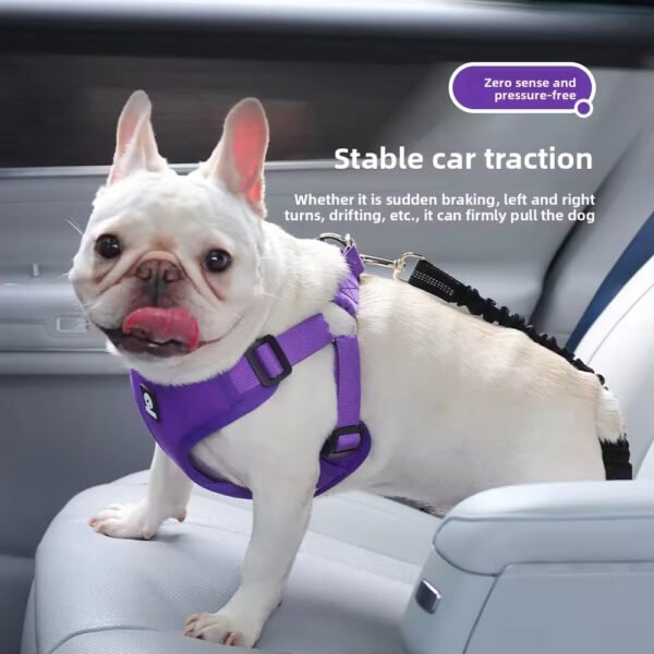 bdh0007 560 classic vehicle mounted dog harness big and small comfortable stable protection padded polyester dog harness