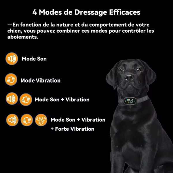 gdt0006 no shock dog anti bark collar and dog bark collar anti barking training device double vibration