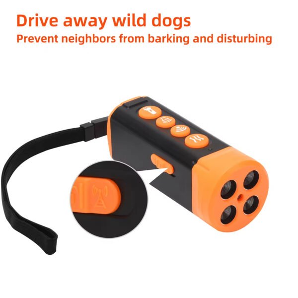 gdt0011 abs material ultrasonic portable dog bark deterrent electronics dog repeller for bark control