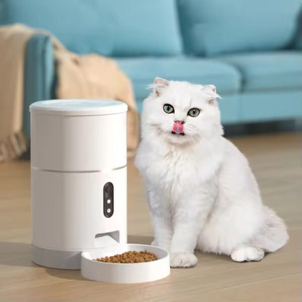 gpf0002 wifi app control intelligent electric small animal pet feeder dog cat water dispenser automatic pet food feeder