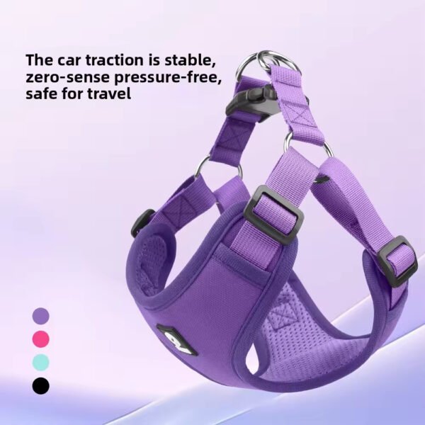 bdh0007 560 classic vehicle mounted dog harness big and small comfortable stable protection padded polyester dog harness