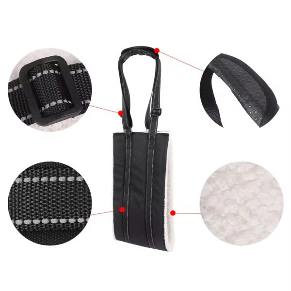 pz0004 dog leg sling walking support elderly dogs disability injury pet traction rope dog auxiliary belt rehabilitation walking aid
