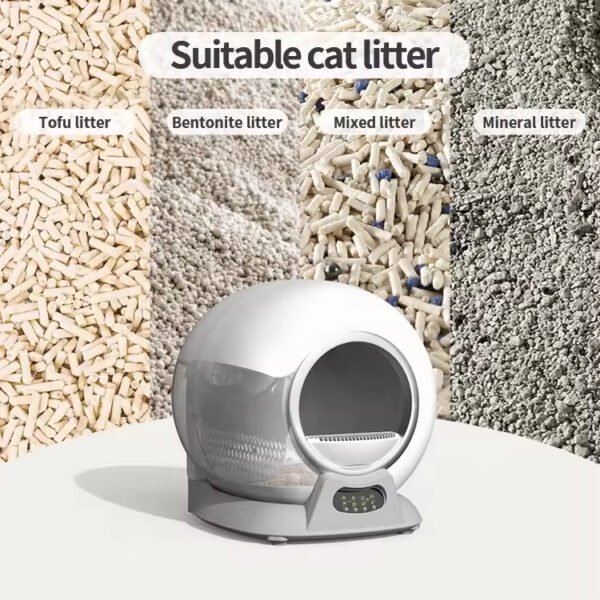 gpc0002 self cleaning litter box smart sandbox for cats automatic cat toilet hot sale