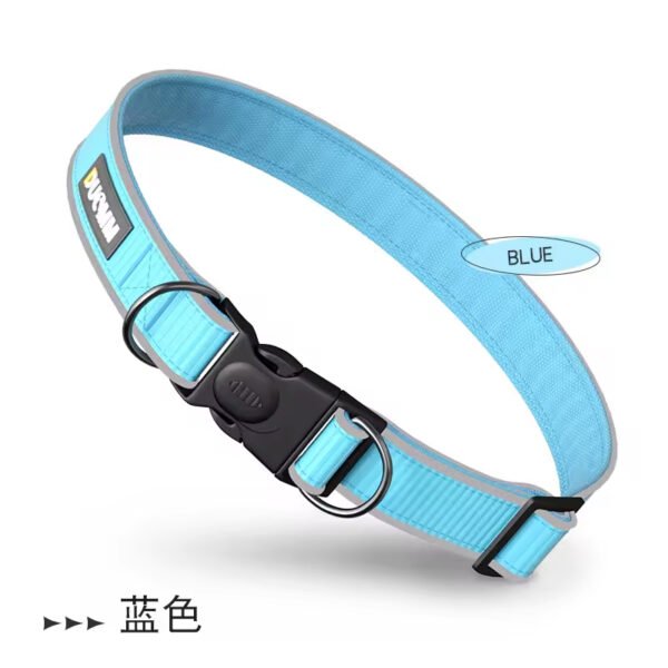 gpl0001 adjustable polyester collar for cats and dogs multi color pet collars