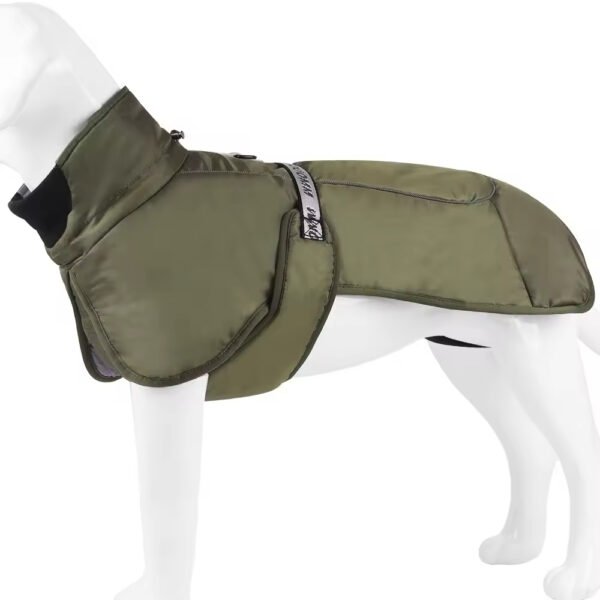 pcl0006 winter pet clothes reflective dog coats for large dogs winter waterproof thicken warm dog clothes