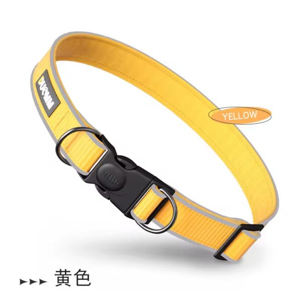 gpl0001 adjustable polyester collar for cats and dogs multi color pet collars