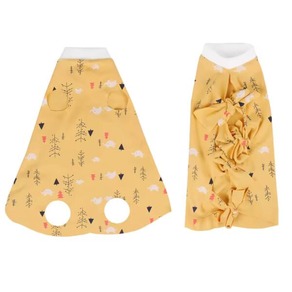 comfortable pet cat sterilization suit lick resistant clothing breathable pet neutering clothing