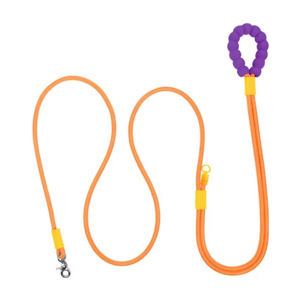 gpl0011 premium quality dog training lead solid color british dog slip leash