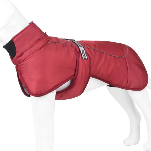 pcl0006 winter pet clothes reflective dog coats for large dogs winter waterproof thicken warm dog clothes