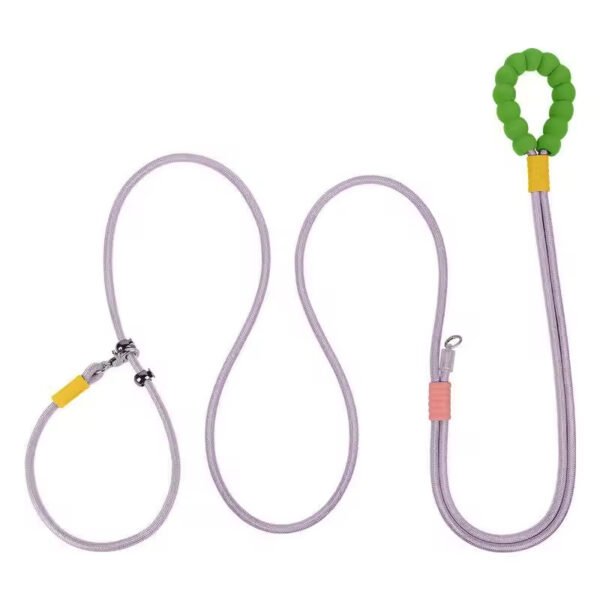 gpl0012 adjustable 3.5m p type nylon dog leash multi control & wear resistant with padded handle for easy control dog walking & training