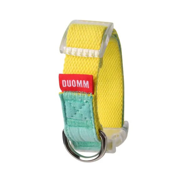 gpl0004 retractable luxury fashion colors nylon customizable pet collar premium thick big dog collars