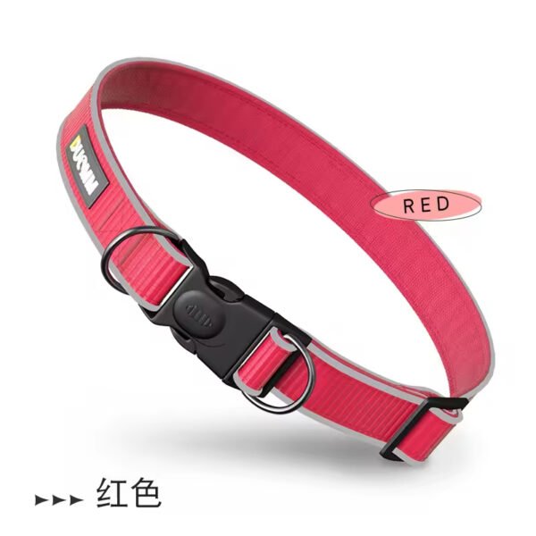 gpl0001 adjustable polyester collar for cats and dogs multi color pet collars