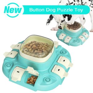 button dog puzzle toy