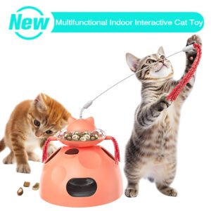 cat/kitty/kitten multifunctional indoor interactive cat toy
